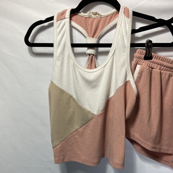 Pink and White PJ set - Picture 2 of 5